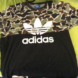 Adidas camo t shirt